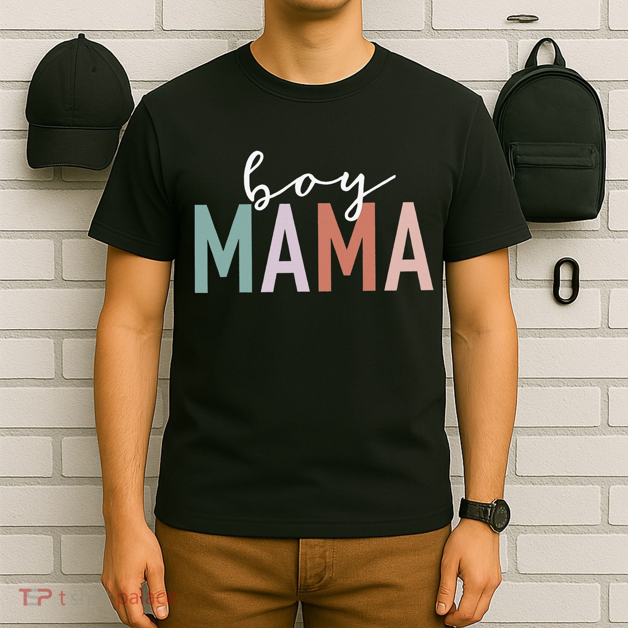Mama Gifts For Mother Mom Of Leopard Print T-Shirt