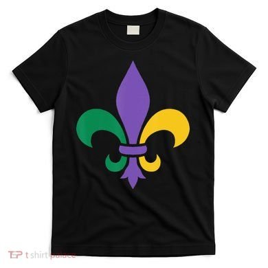 Mardi Gras fleur de lis funny festival T-Shirt