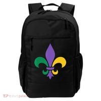 Mardi Gras fleur de lis funny festival Backpack thumb 0