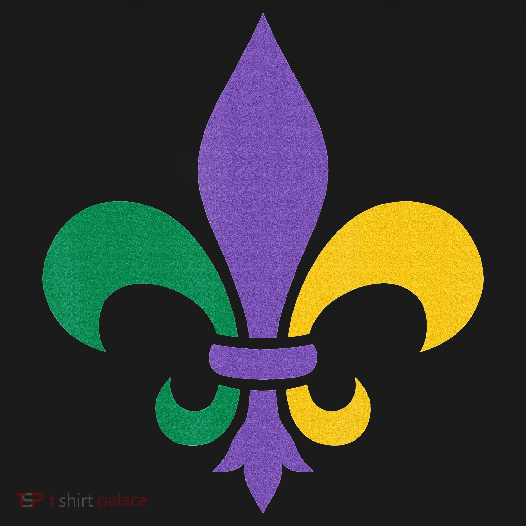 Mardi Gras fleur de lis funny festival Coaster