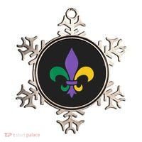 Mardi Gras fleur de lis funny festival Ornament thumb 0