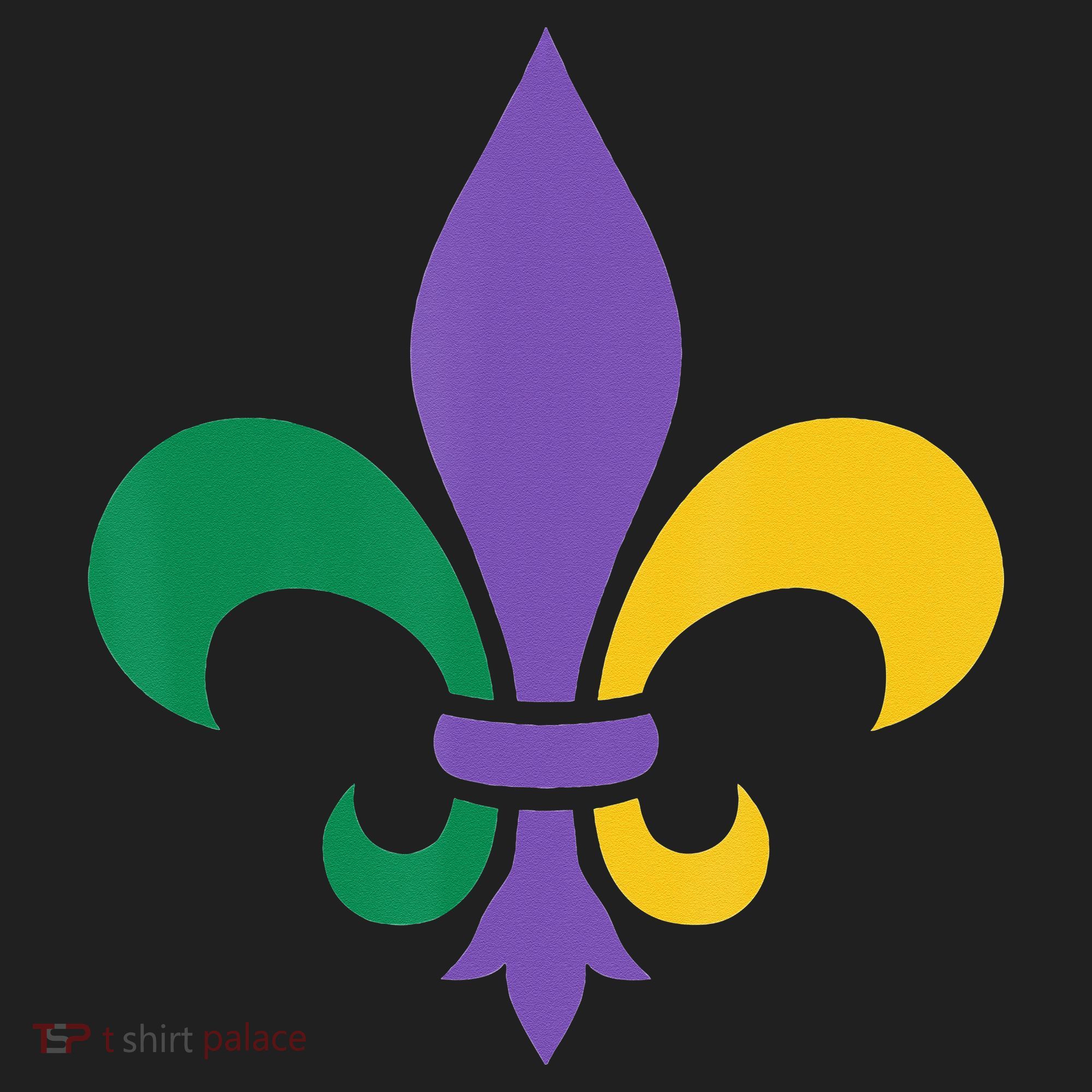 Mardi Gras fleur de lis funny festival Hat