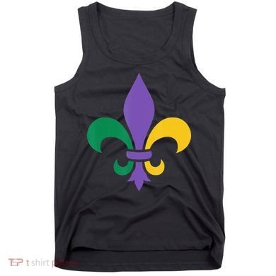 Mardi Gras fleur de lis funny festival Tank Top