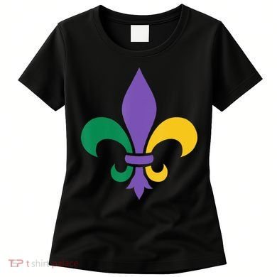 Mardi Gras fleur de lis funny festival Women's T-Shirt