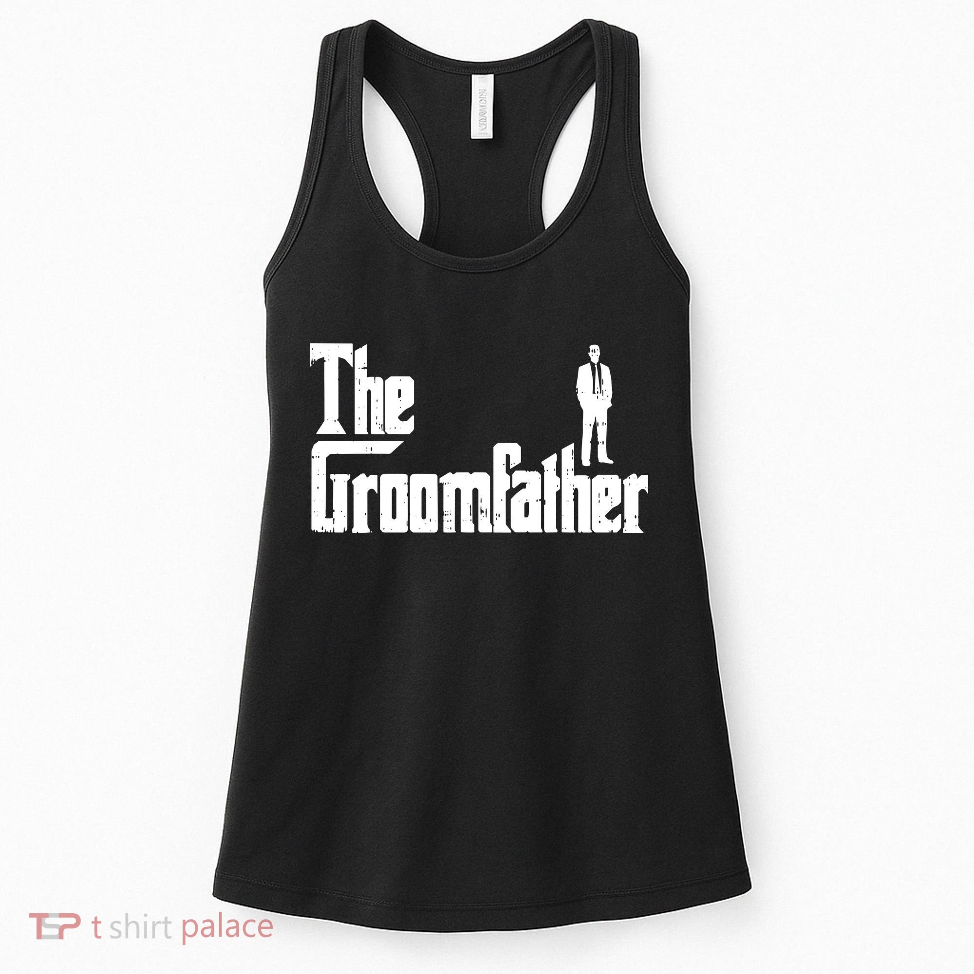 Mens Groom Father Funny Wedding Party Rehearsal Dinner Dad Gift Women's Tank Top