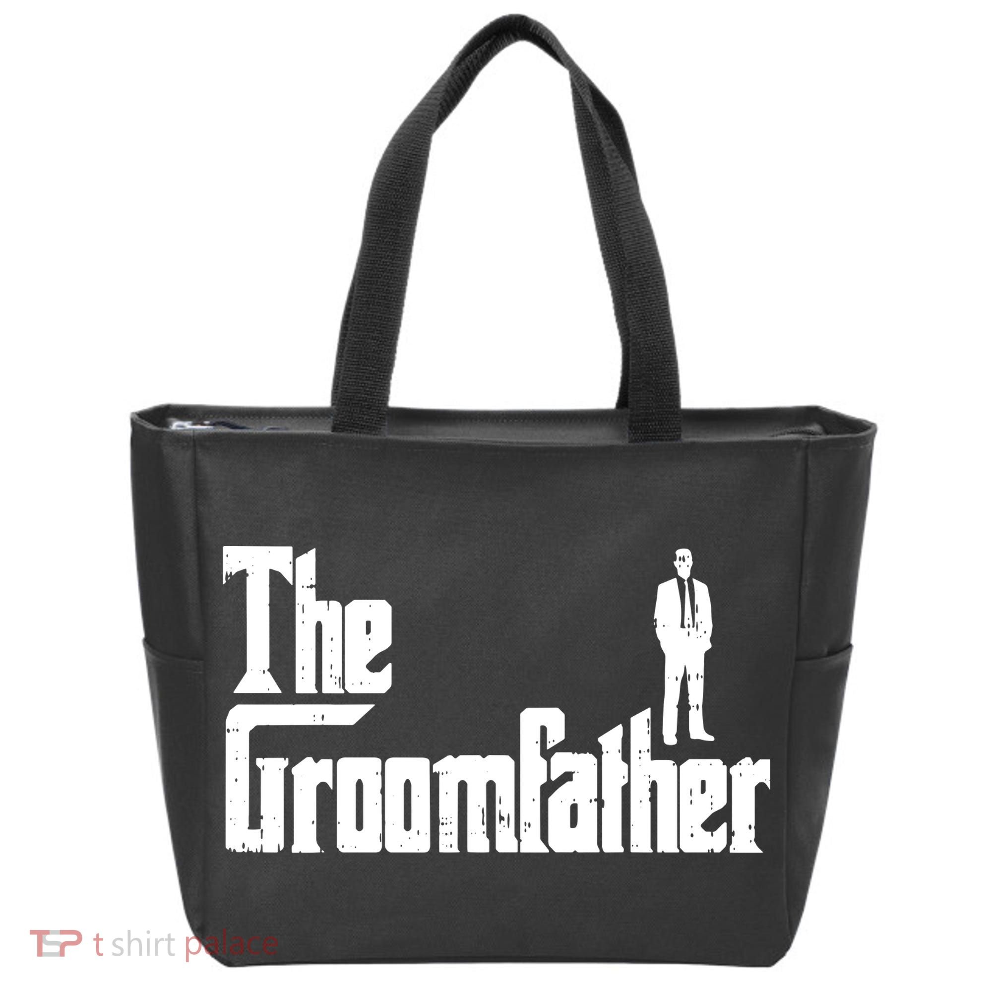 Mens Groom Father Funny Wedding Party Rehearsal Dinner Dad Gift Tote Bag