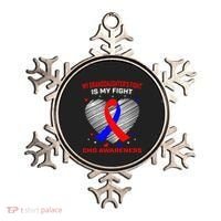 My Granddaughters Fight Is My Fight Chd Awareness Products Gift Ornament thumb 0