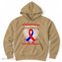 My Granddaughters Fight Is My Fight Chd Awareness Products Gift Hoodie thumb 0