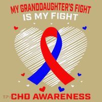 My Granddaughters Fight Is My Fight Chd Awareness Products Gift Mousepad thumb 1