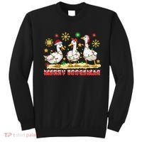 Merry Goosemas Funny Christmas Duck Silly Goose Memes Sweatshirt thumb 0