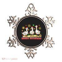 Merry Goosemas Funny Christmas Duck Silly Goose Memes Ornament thumb 0