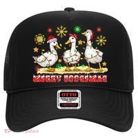 Merry Goosemas Funny Christmas Duck Silly Goose Memes Hat thumb 0