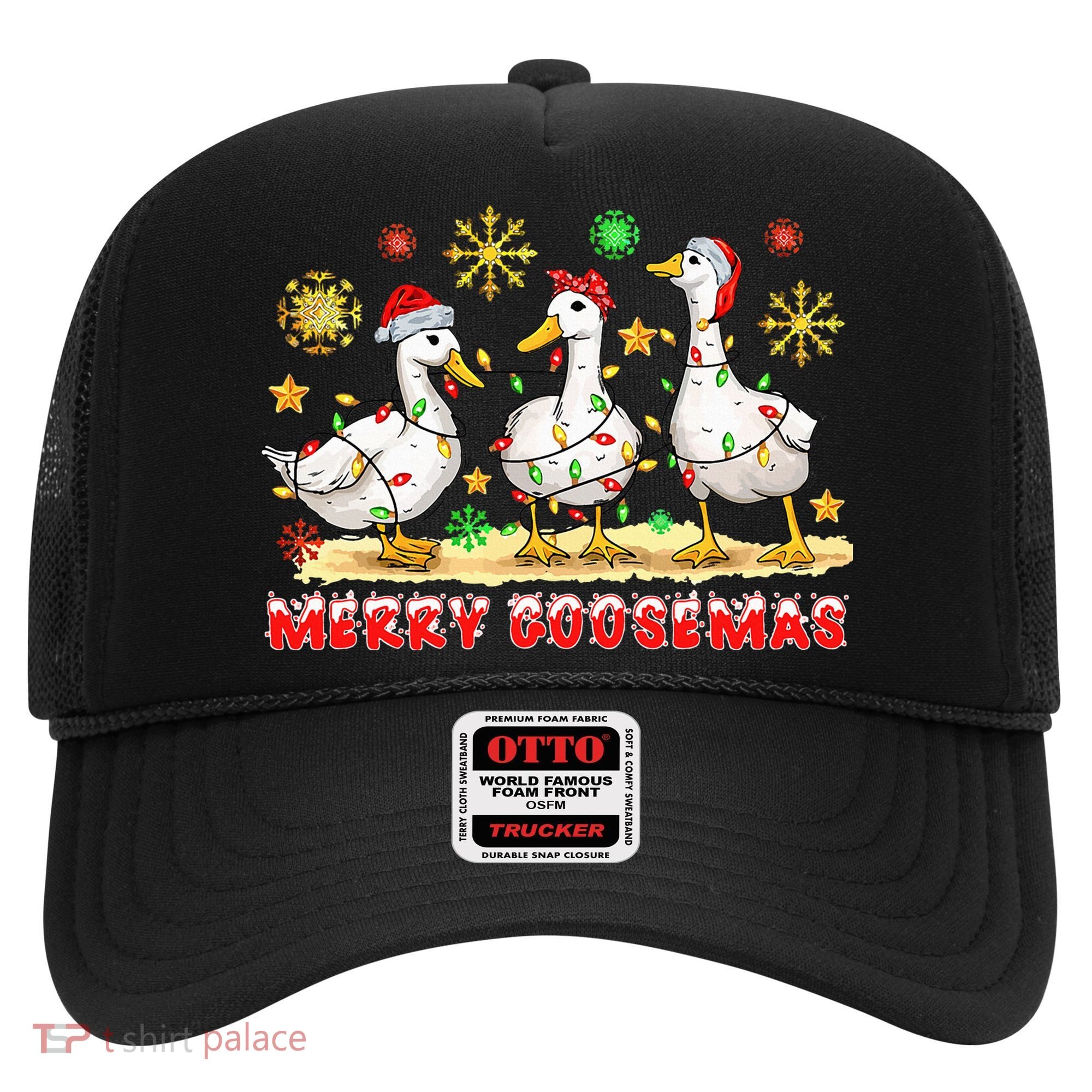 Merry Goosemas Funny Christmas Duck Silly Goose Memes Hat