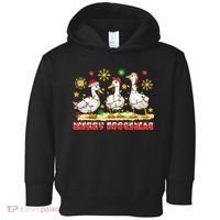Merry Goosemas Funny Christmas Duck Silly Goose Memes Toddler Hoodie thumb 0