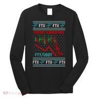 Merry Gainsmas FTX Crypto Cryptocurrency Funny Christmas Ugly Sweater Long Sleeve Shirt thumb 0