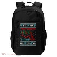 Merry Gainsmas FTX Crypto Cryptocurrency Funny Christmas Ugly Sweater Backpack thumb 0