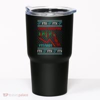 Merry Gainsmas FTX Crypto Cryptocurrency Funny Christmas Ugly Sweater Tumbler thumb 0