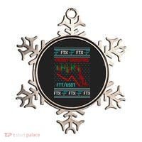 Merry Gainsmas FTX Crypto Cryptocurrency Funny Christmas Ugly Sweater Ornament thumb 0