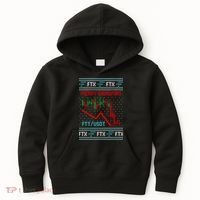 Merry Gainsmas FTX Crypto Cryptocurrency Funny Christmas Ugly Sweater Kids Hoodie thumb 0