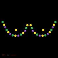 Mardi Gras Funny Beads Boobs Outline Gift Coaster thumb 2