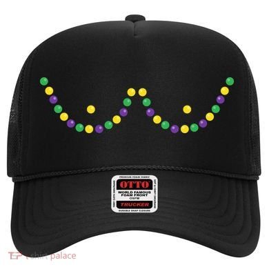 Mardi Gras Funny Beads Boobs Outline Gift Hat
