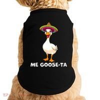 Me Gooseta Funny Goose Mexican Hat Me Gusta Spanish Puns Doggie Tank thumb 0