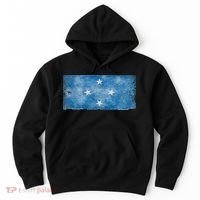 Micronesia Grunge Flag Gift Pohnpei Chuuk Yap Kosrae Hoodie thumb 0