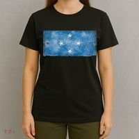 Micronesia Grunge Flag Gift Pohnpei Chuuk Yap Kosrae T-Shirt thumb 4