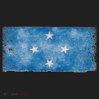 Micronesia Grunge Flag Gift Pohnpei Chuuk Yap Kosrae Tumbler thumb 3
