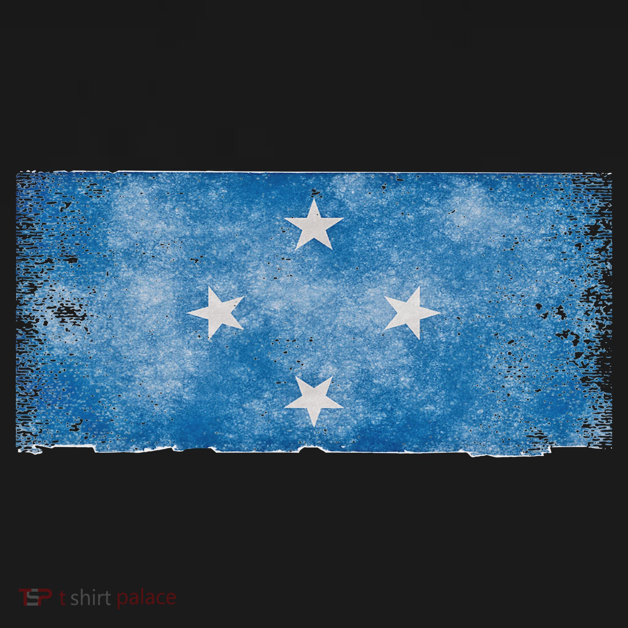 Micronesia Grunge Flag Gift Pohnpei Chuuk Yap Kosrae Women's Tank Top