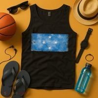 Micronesia Grunge Flag Gift Pohnpei Chuuk Yap Kosrae Tank Top thumb 4