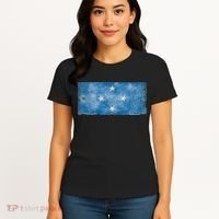 Micronesia Grunge Flag Gift Pohnpei Chuuk Yap Kosrae Women's T-Shirt thumb 4