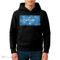 Micronesia Grunge Flag Gift Pohnpei Chuuk Yap Kosrae Kids Hoodie thumb 4