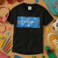 Micronesia Grunge Flag Gift Pohnpei Chuuk Yap Kosrae Kids T-Shirt thumb 3