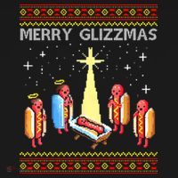 Merry Glizzmas Funny Christmas Long Sleeve Shirt thumb 2