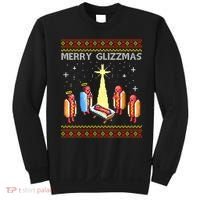 Merry Glizzmas Funny Christmas Sweatshirt thumb 0