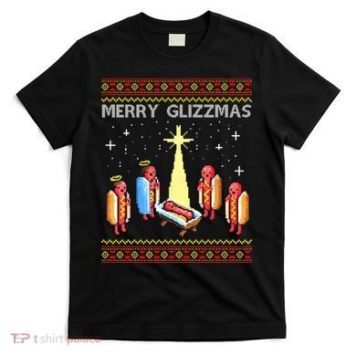 Merry Glizzmas Funny Christmas T-Shirt
