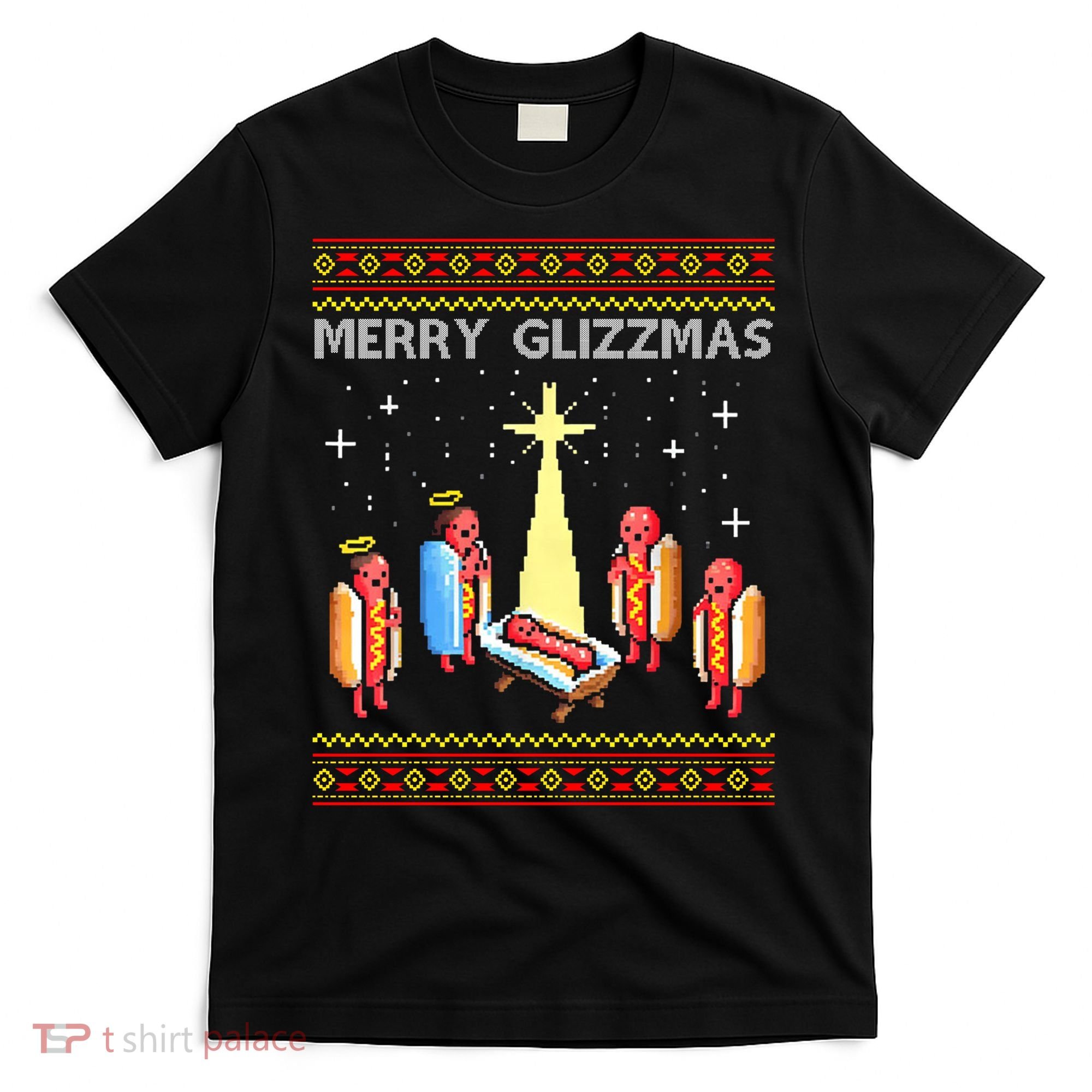 Merry Glizzmas Funny Christmas T-Shirt