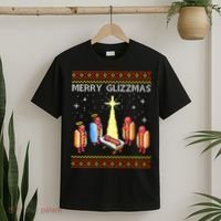 Merry Glizzmas Funny Christmas T-Shirt thumb 2