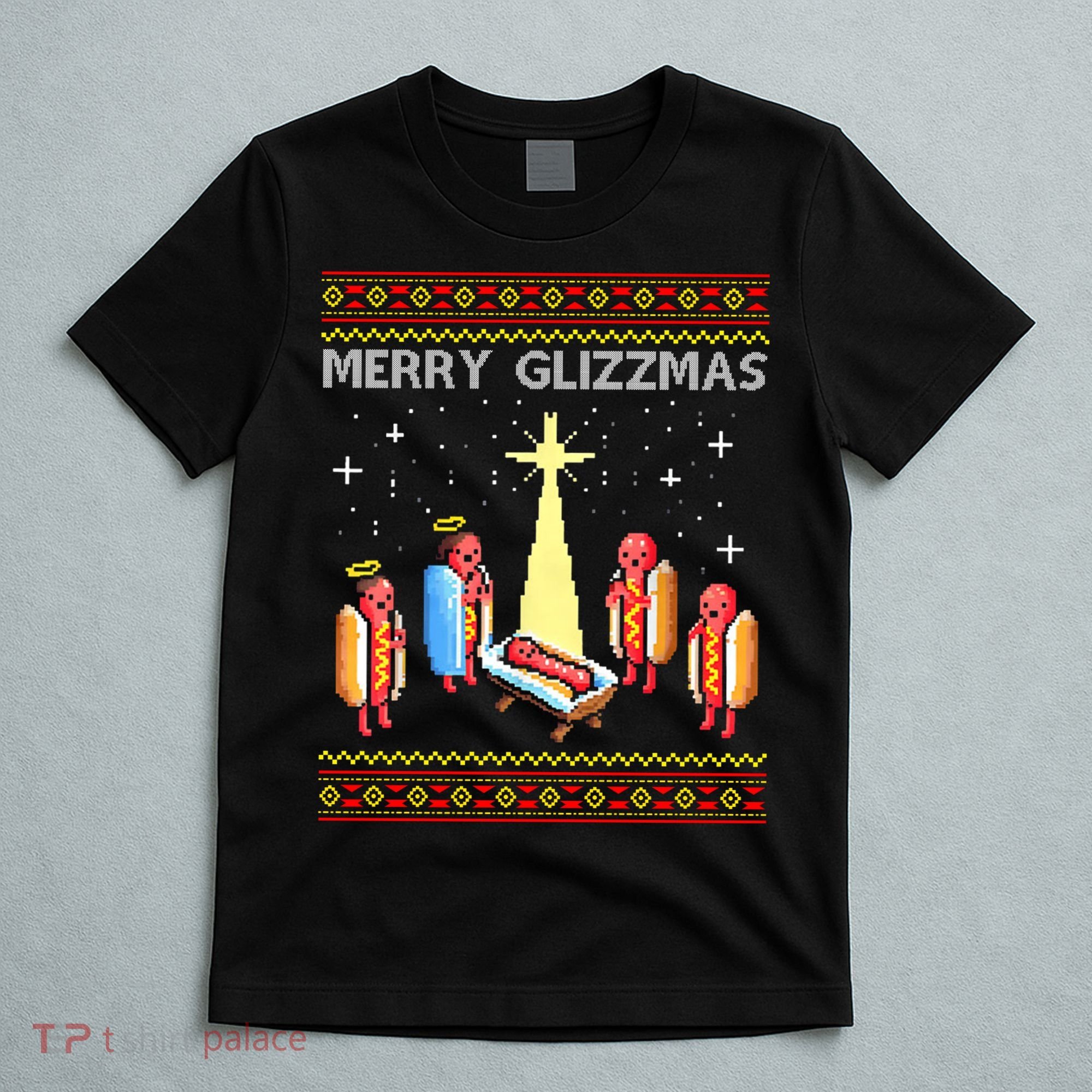 Merry Glizzmas Funny Christmas T-Shirt