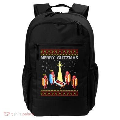 Merry Glizzmas Funny Christmas Backpack