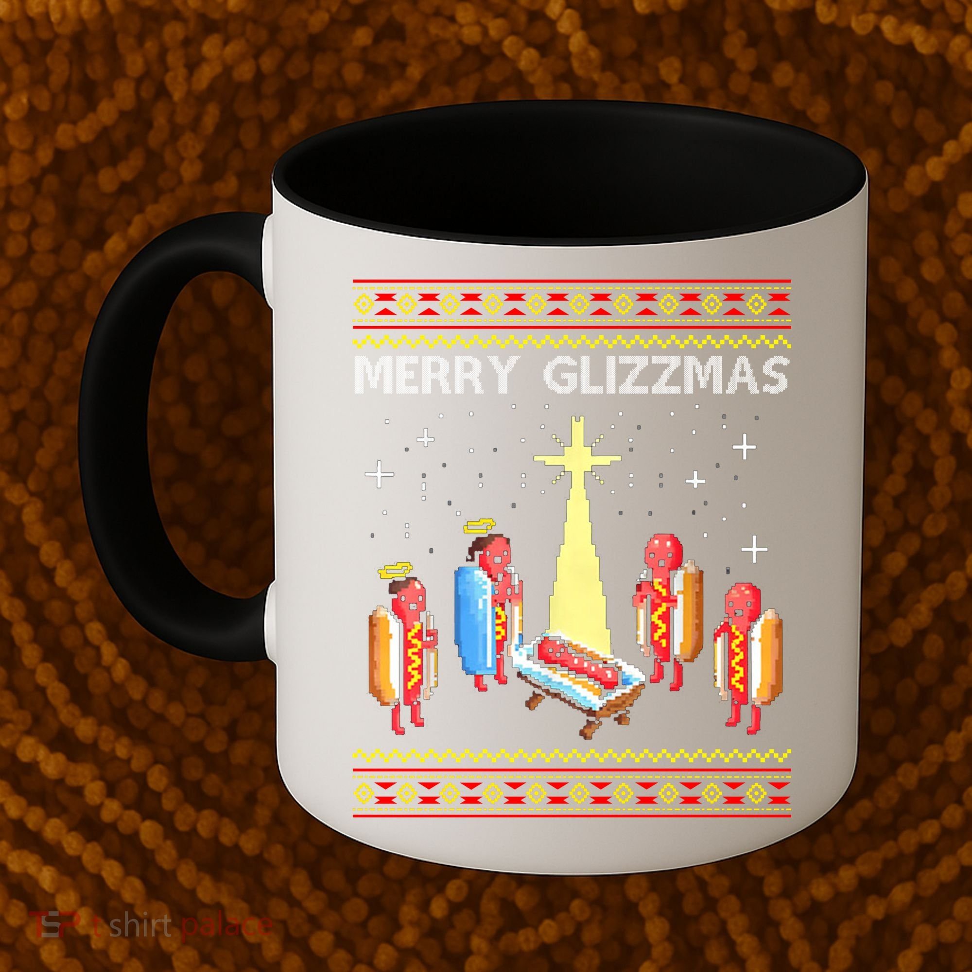 Merry Glizzmas Funny Christmas Coffee Mug