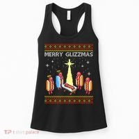 Merry Glizzmas Funny Christmas Women's Tank Top thumb 0