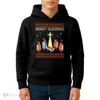 Merry Glizzmas Funny Christmas Kids Hoodie thumb 4