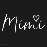 Mimi Gift For Women Grandma Heart Mother's Day Mimi Long Sleeve Shirt thumb 2