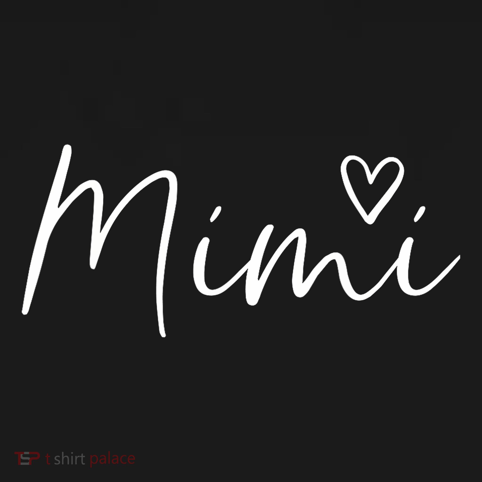 Mimi Gift For Women Grandma Heart Mother's Day Mimi Long Sleeve Shirt