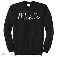 Mimi Gift For Women Grandma Heart Mother's Day Mimi Sweatshirt thumb 0