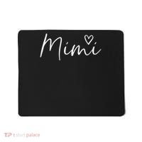 Mimi Gift For Women Grandma Heart Mother's Day Mimi Mousepad thumb 0