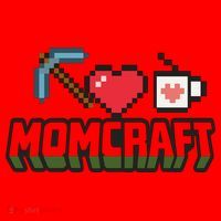 Momcraft Gamer Funny Mother's Day Gift Santa Hat thumb 1