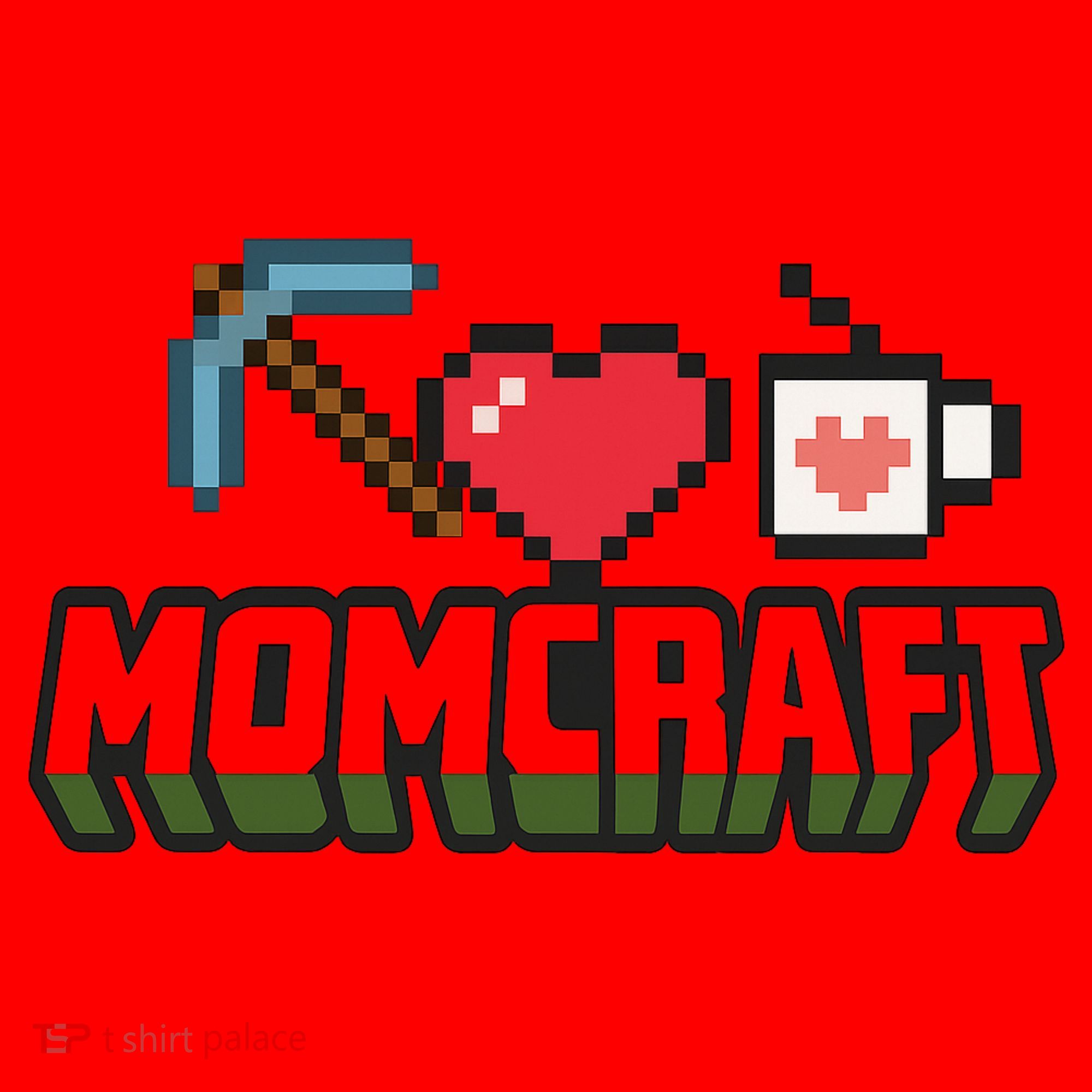 Momcraft Gamer Funny Mother's Day Gift Santa Hat